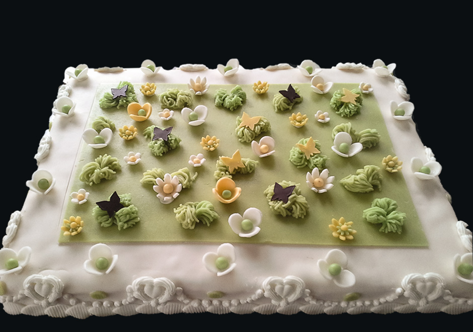 Cafe Glatt Achern Festtagstorte Blumenwiese